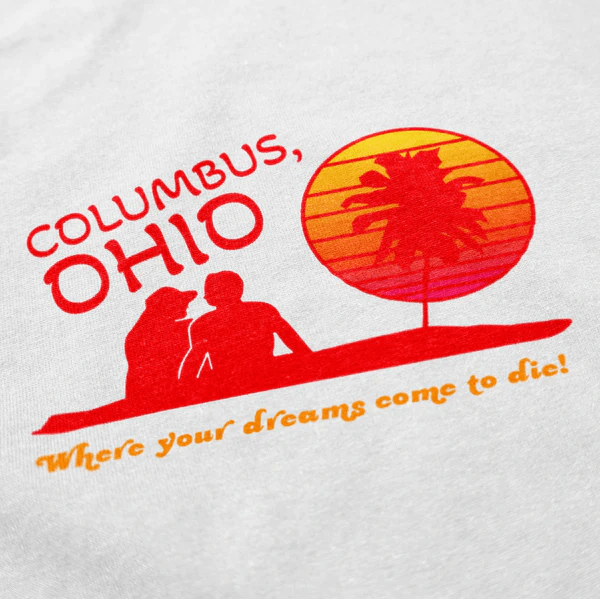Vent & The Mer Concert T Shirt Columbus Ohio Ambiante Musique