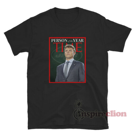 Zach Wilson New York Jets Person Of The Year Time T-Shirt