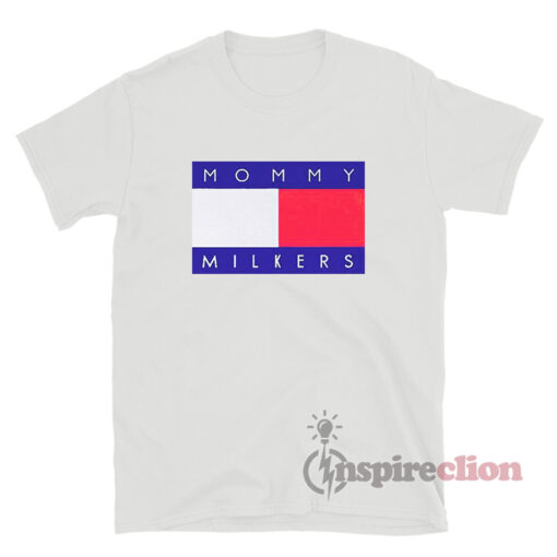 Mommy Milkers Logo Parody T-Shirt