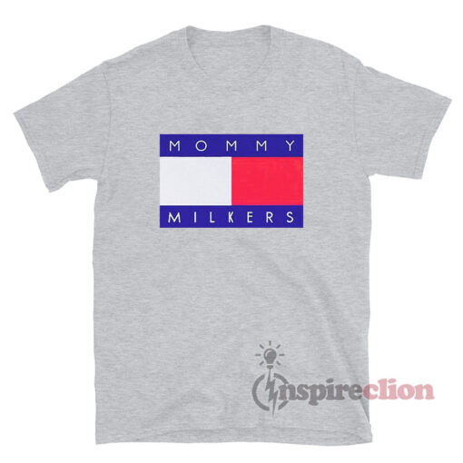Mommy Milkers Logo Parody T-Shirt
