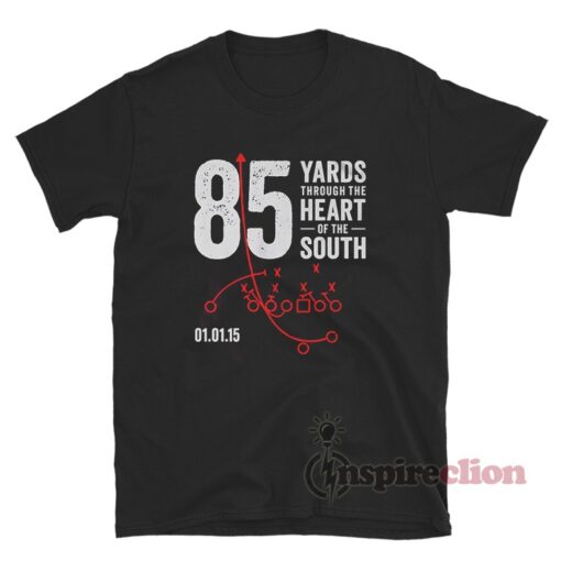 85 Yards Through The Heart Of The South T-Shirt