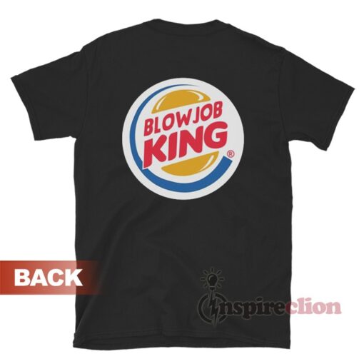 Blowjob King Logo Parody T-Shirt