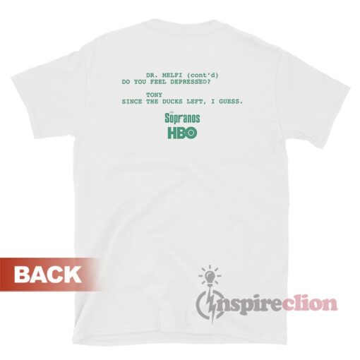 Ducks The Sopranos HBO T-Shirt