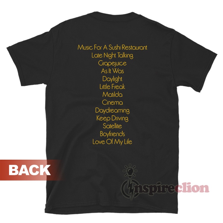 Harry Styles Harry’s House Tracklist Pocket TShirt Inspireclion