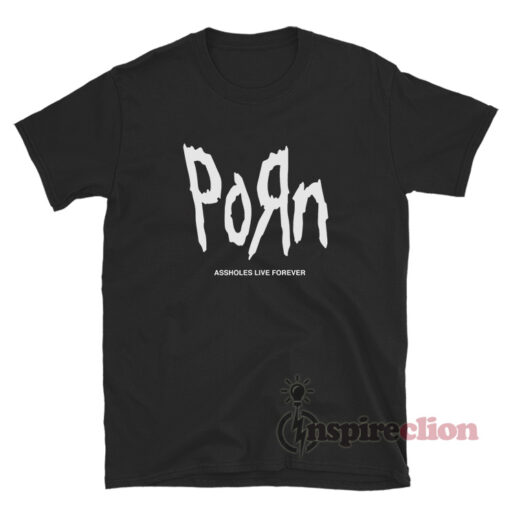 Torn Porn Logo Parody T-Shirt