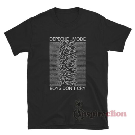 Depeche Mode Boys Don't Cry Unknown Pleasures T-Shirt