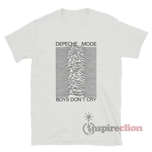 Depeche Mode Boys Don't Cry Unknown Pleasures T-Shirt
