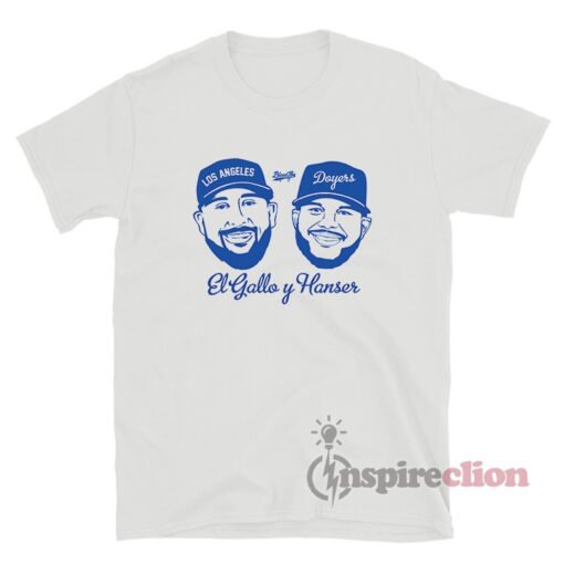 Los Angeles Dodgers El Gallo y Hanser T-Shirt