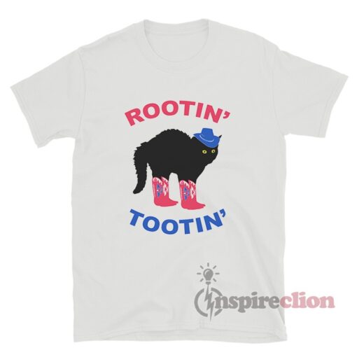 Cowboy Cat Rootin Tootin T-Shirt