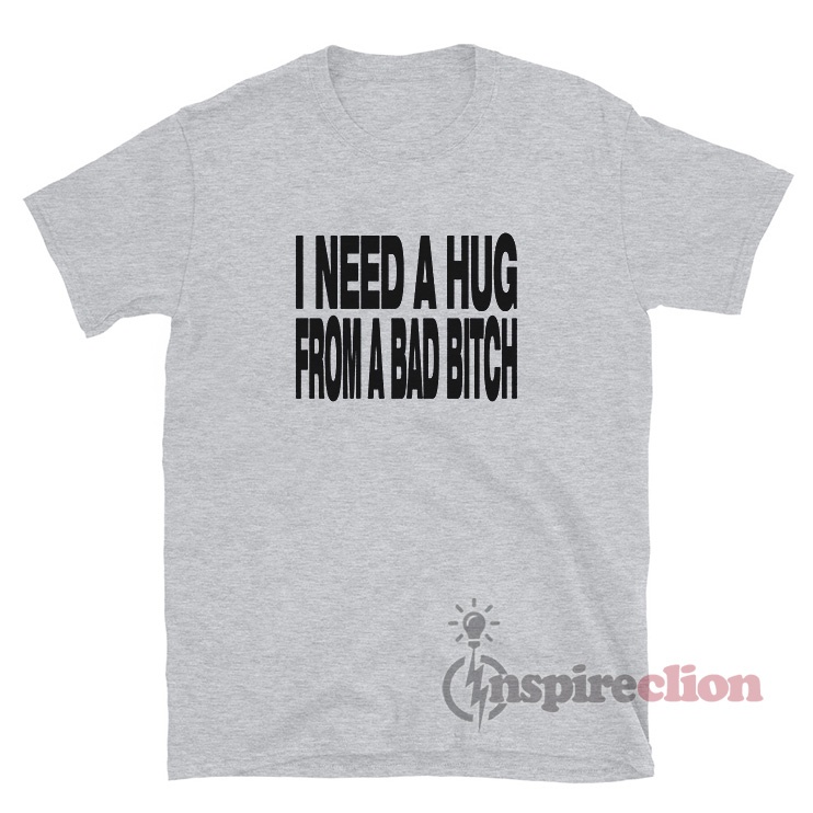 BAD BITCHES TEE (grey)