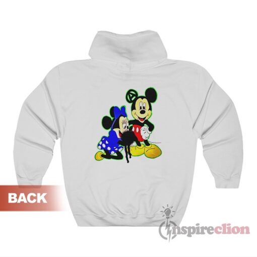 Mickey And Minnie Mouse Sex Destroys Depression Hoodie