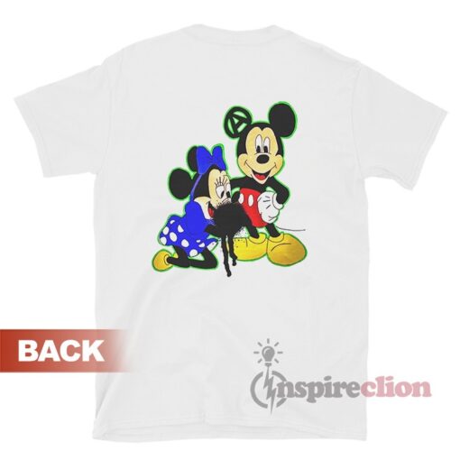 Mickey And Minnie Mouse Sex Destroys Depression T-Shirt