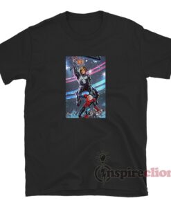Spider-Man Venom Princess Diana Dunking Meme T-Shirt