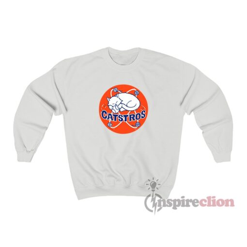 El Gato Cat Houston Astros Catstros Sweatshirt