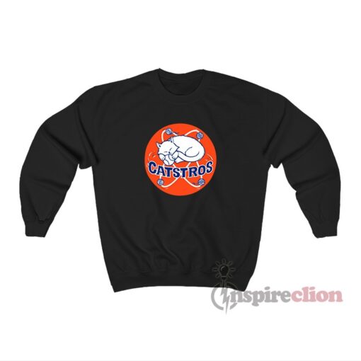 El Gato Cat Houston Astros Catstros Sweatshirt