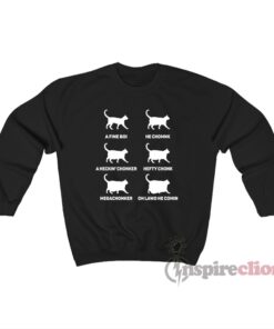 Chonk Cat Chart Meme Sweatshirt
