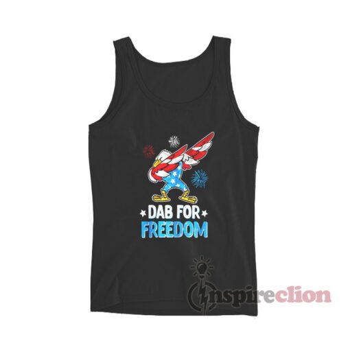 Eagle American Independence Dab For Freedom Tank Top