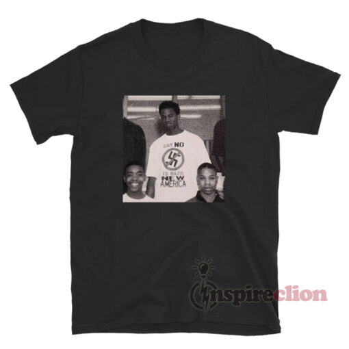 Young Kanye West Say No To Nazis T-Shirt