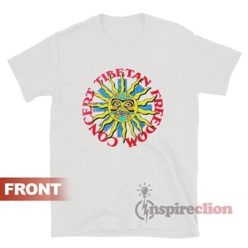 Vintage 1996 Tibetan Freedom Concert T-Shirt