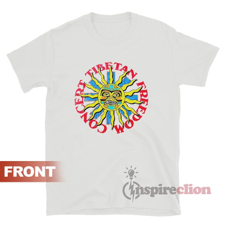 Vintage 1996 Tibetan Freedom Concert T-Shirt - Inspireclion.com