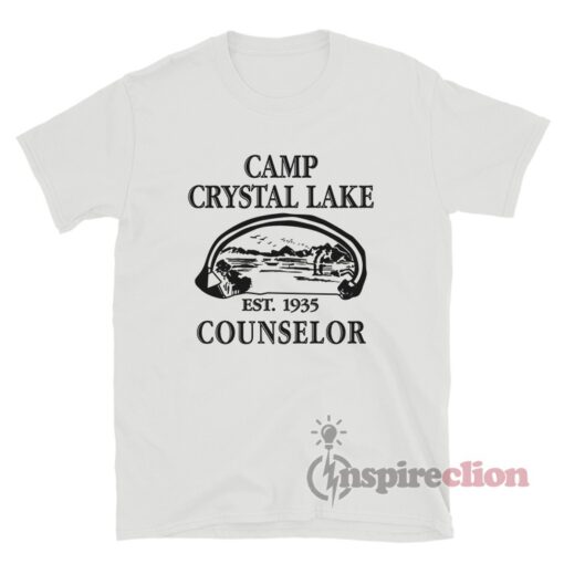 Camp Crystal Lake Est 1935 Counselor T-Shirt