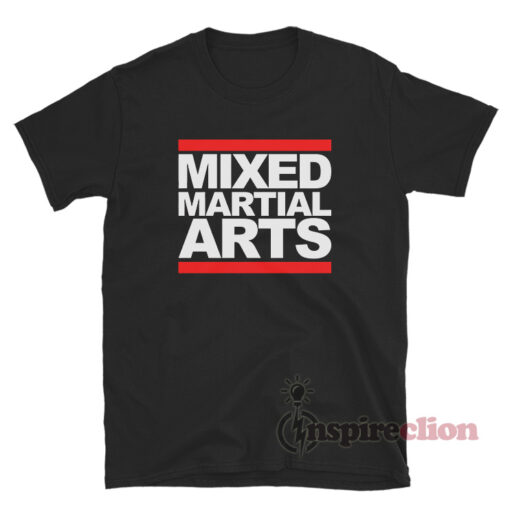 Anders Holm Wearing MMA Mixed Martial Arts T-Shirt