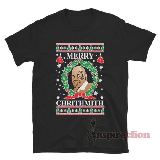 Merry Chrithmith Mike Tyson Meme T-Shirt