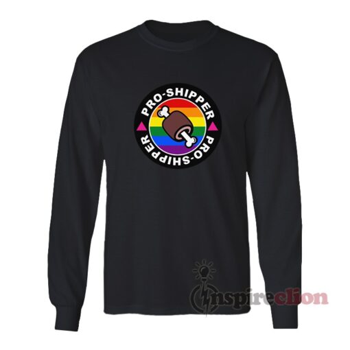 Pro-Shipper Queer AF Long Sleeves T-Shirt