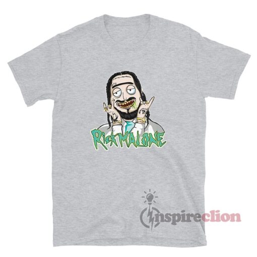 Rick Morty Post Malone Rick Malone Mashup T-Shirt