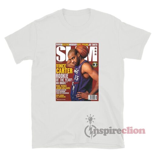 Vince Carter Rookie Of The Year SLAM Cover T-Shirt