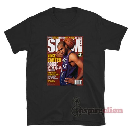 Vince Carter Rookie Of The Year SLAM Cover T-Shirt