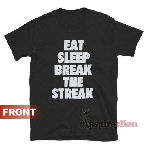 WWE Paul Heyman Beast Eat Sleep Break The Streak T-Shirt