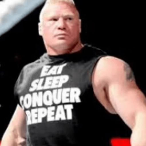 Wwe Brock Lesnar Eat Sleep Conquer Repeat T-Shirt