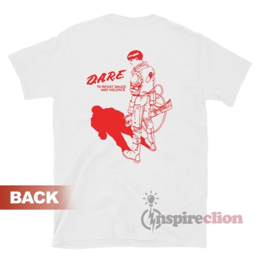Akira x Dare To Resist Drugs And Violence T-Shirt