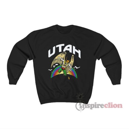 DC Comics Hawkman X Utah Jazz Sweatshirt