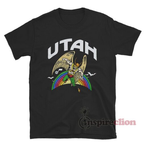 DC Comics Hawkman X Utah Jazz T-Shirt