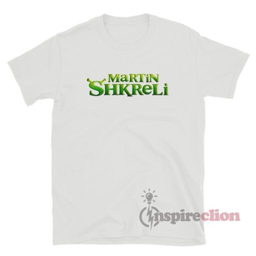 Martin Shkreli Shrek Logo Parody T-Shirt