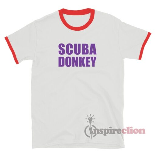 Scuba Donkey iCarly Penny Ringer T-Shirt