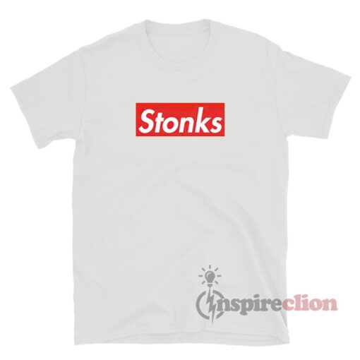 Stonks Box Logo T-Shirt