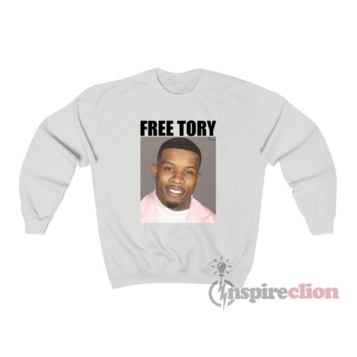 Free Tory Lanez Mugshot Sweatshirt