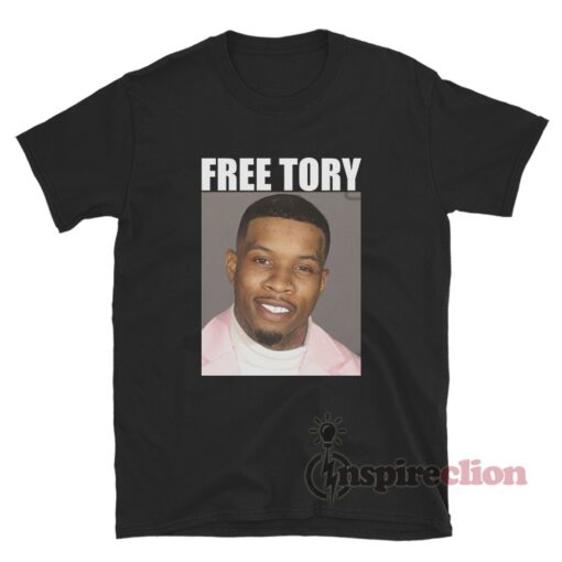 Free Tory Lanez Mugshot T-Shirt
