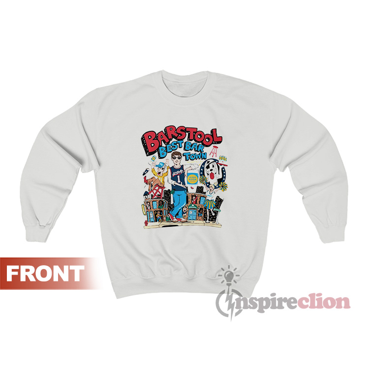 Barstool Best Bar Town 2023 Sweatshirt For Women's Or Men's