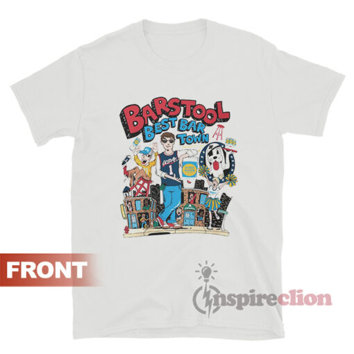 Barstool Best Bar Town 2023 TShirt For Unisex