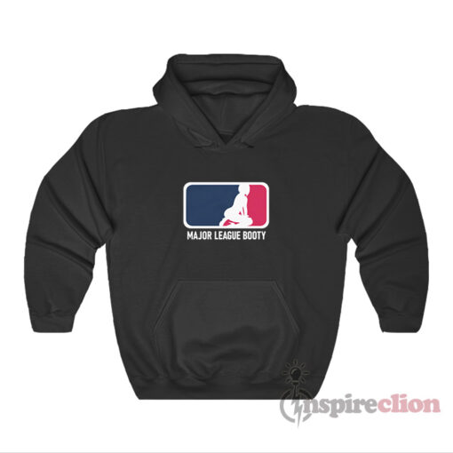 Major League Booty MLB Logo Parody Hoodie