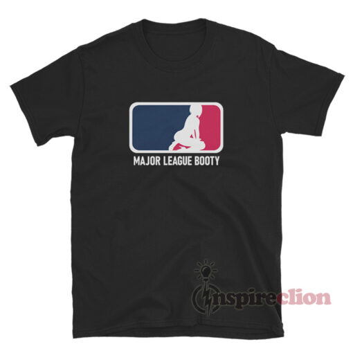 Major League Booty MLB Logo Parody T-Shirt