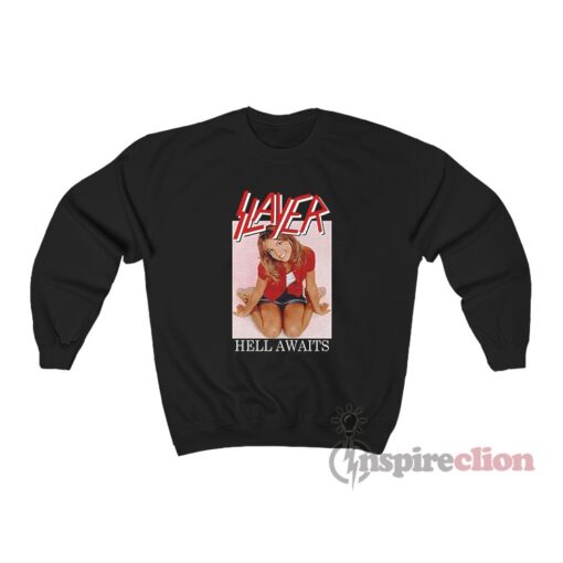 Slayer Hell Awaits Britney Spears Sweatshirt