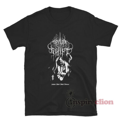 Taylor Swift Satanic Black Metal Princess T-Shirt