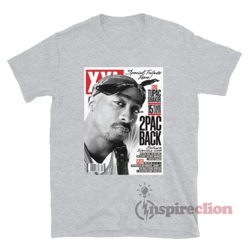Tupac Shakur XXL Magazine Covers T-Shirt