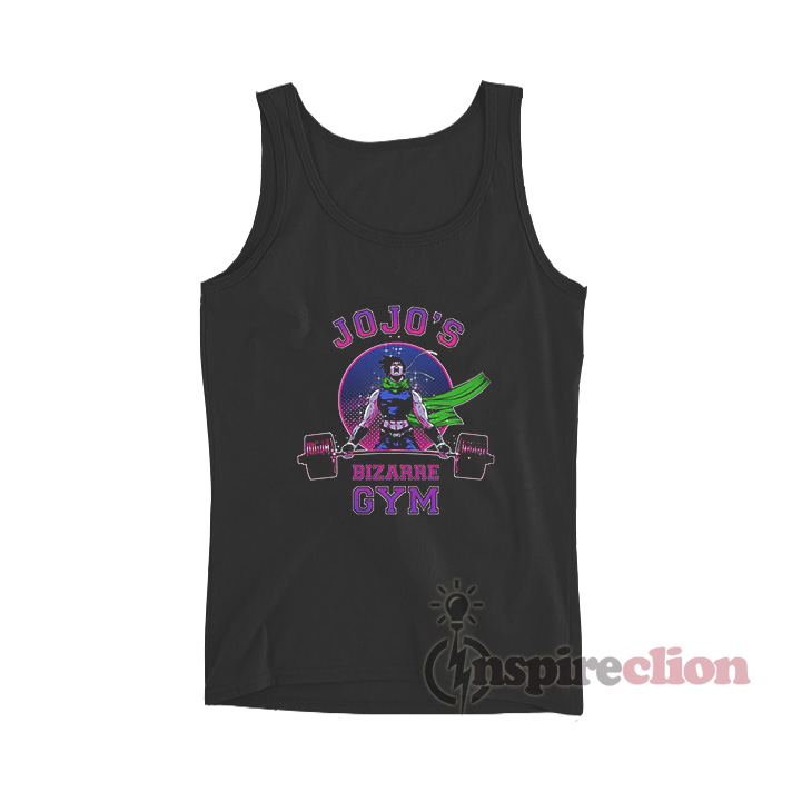 Jojo's Bizarre Adventure Anime Gym Tank Top For Women Or Men