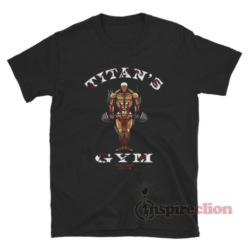 Attack On Titan Gym Armored Titan T-Shirt